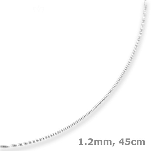 2mm halsreif omegareif - 1,2mm,
