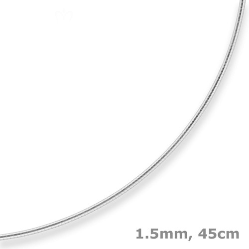5mm halsreif omegakette - 1,5mm,