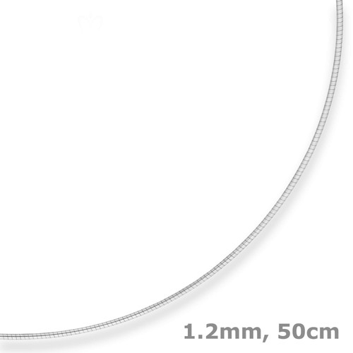 2mm halsreif omegakette - 1,2mm,
