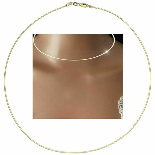 Halsreif 585 echt gold - halsreif, 333