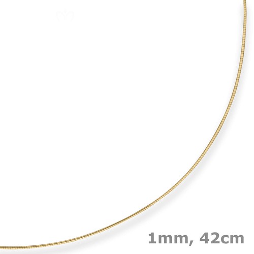 1mm halsreif omegakette - 1mm,