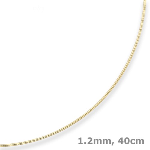 2mm halsreif omegareif - 1,2mm,