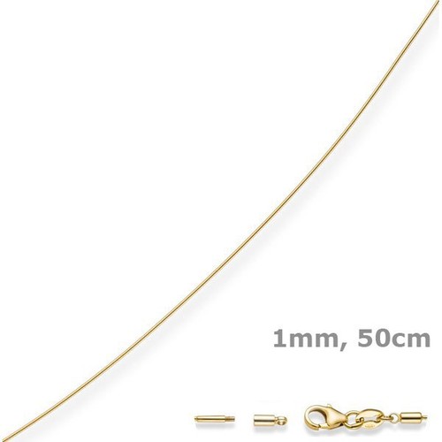 1mm halsreif omegareif - 1mm,