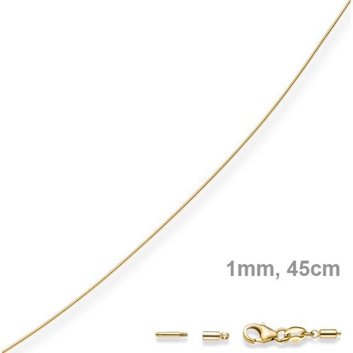1mm halsreif omegareif - 1mm,