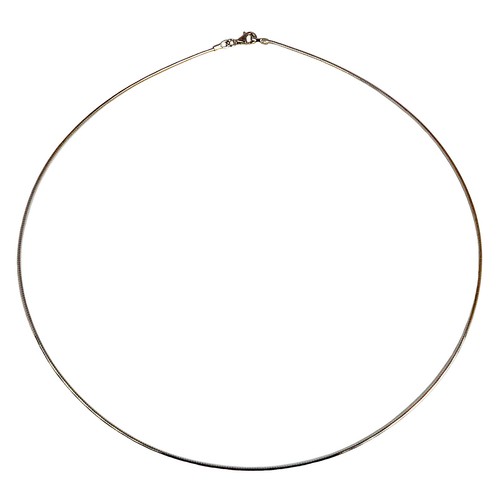 Collier silberkette omegareif - collier,