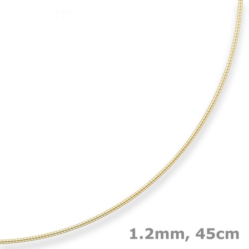 2mm halsreif tondakette - 1,2mm,